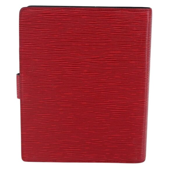 LOUIS VUITTON Epi Agenda GM Day Planner Cover Red R20217 LV Auth 148069 - Picture 3 of 14